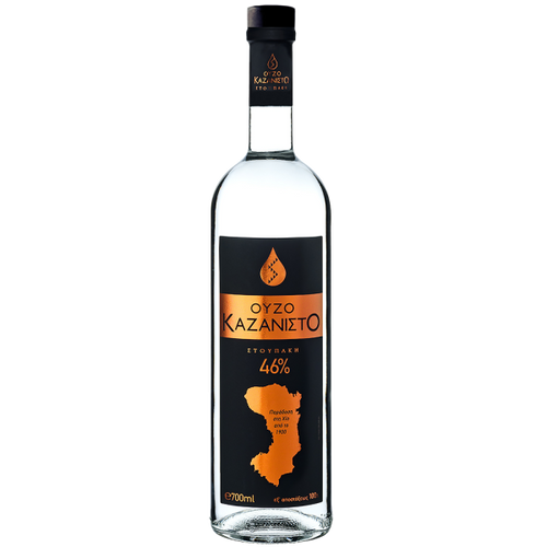 Узо Казанисто Ступаки Черен етикет 0.700 - Champagne Wine Shop