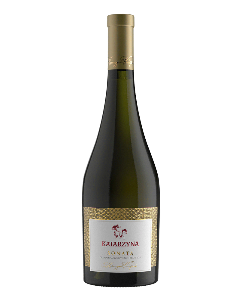 Вино Бяло Катарджина Соната Шардоне Совиньон Блан 2024 0.750 - Champagne Wine Shop