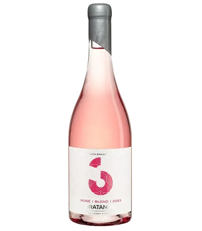 Вино Розе Братанов 3 Бленд 0.750 - Champagne Wine Shop