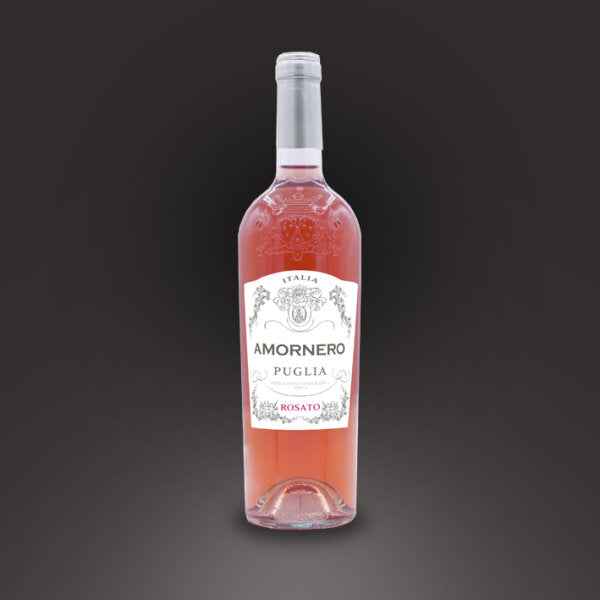 Вино Розе Аморнеро Пулия 0.750 - Champagne Wine Shop