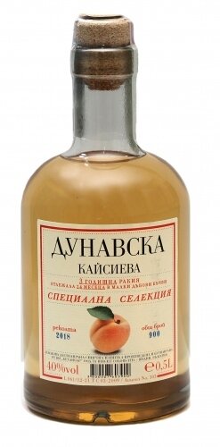 Ракия Дунавска Кайсиева Отлежала 0.500 - Champagne Wine Shop