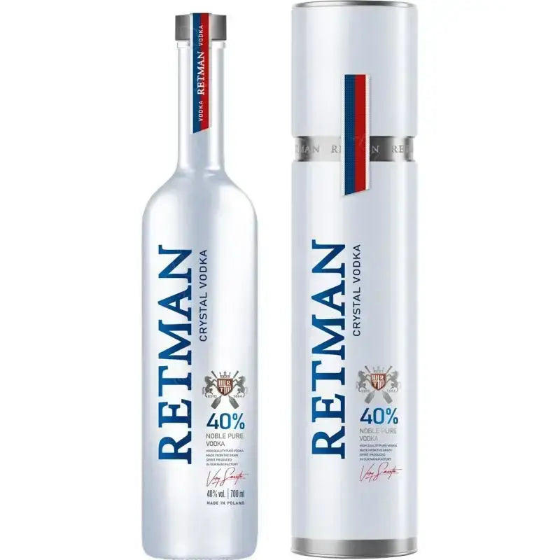 Водка Ретман Кристал тубус 0.700 - Champagne Wine Shop