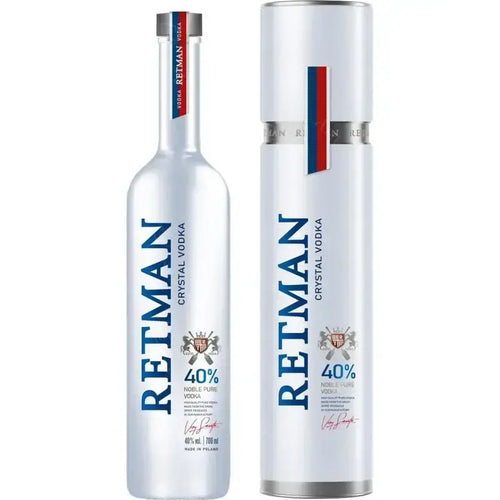 Водка Ретман Кристал тубус 0.700 - Champagne Wine Shop