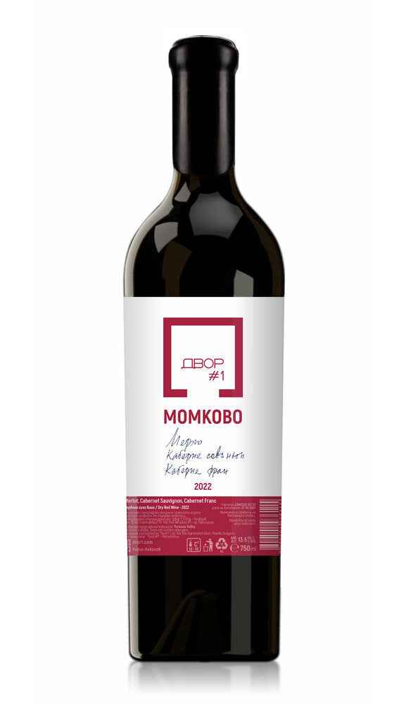 Вино Червено Двор 1 Момково Купаж 0.750 - Champagne Wine Shop