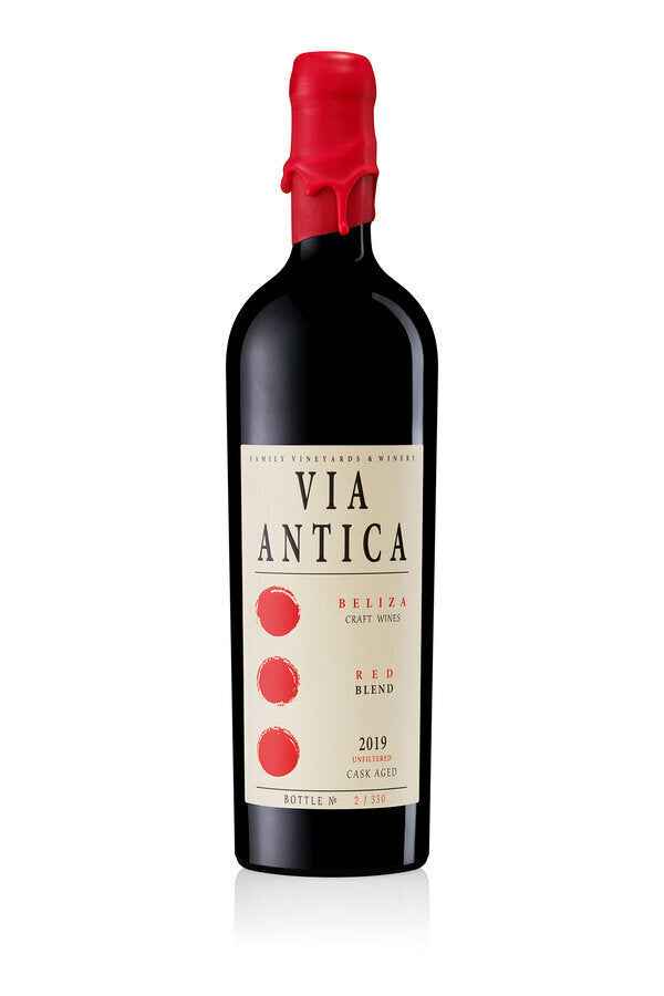 Вино Червено Виа Антика Дива Сира с Дъб 0.750 - Champagne Wine Shop