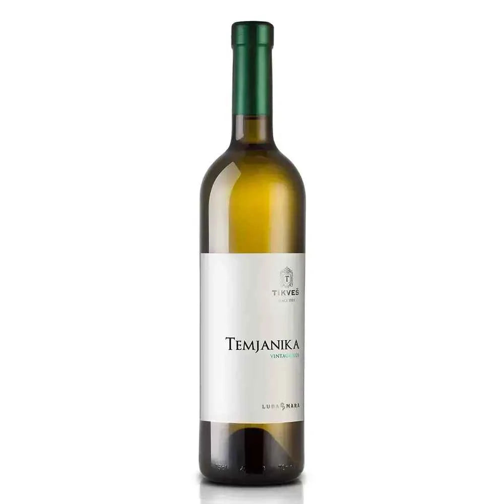 Вино Бяло Тиквеш Специална Колекия Тамянка 0.750 - Champagne Wine Shop