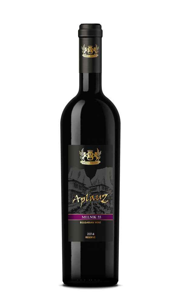 Вино Червено Вила Мелник Аплауз Мелник 55 0.750 - Champagne Wine Shop
