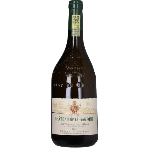 Вино Бяло Шато Де Ла Гардин Шатоньоф дю Пап Блан 0.750 - Champagne Wine Shop