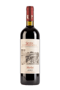 Вино Червено 7 Поколения Мерло World Class 2013г 0.750 - Champagne Wine Shop