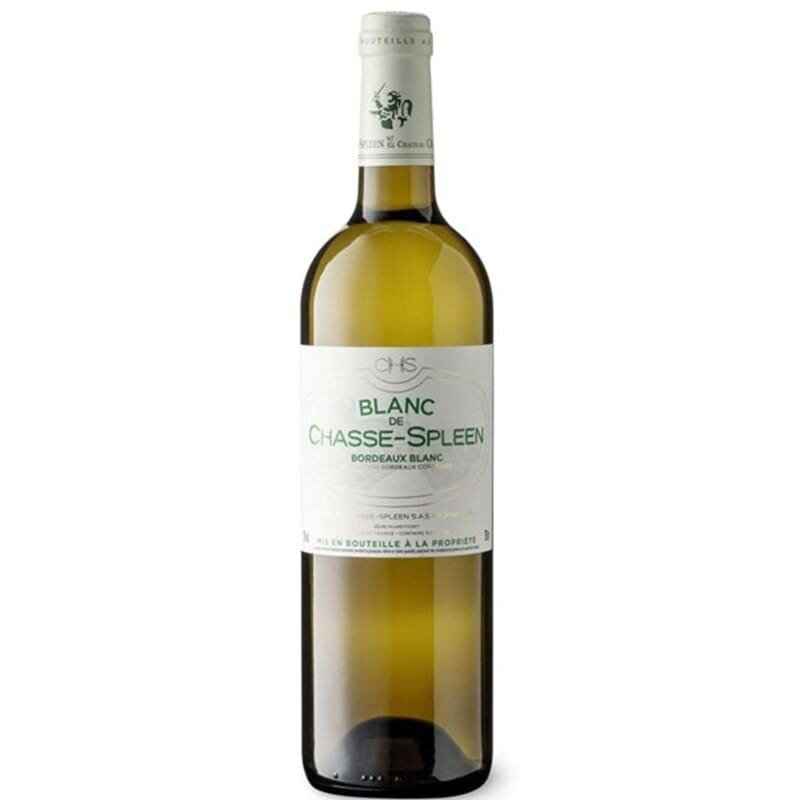 Вино Бяло Блан де Шасе Сплеен Бордо 0.750 - Champagne Wine Shop