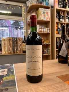 Вино Червено Кло дьо л;Еглиз Лаланд дьо Померол Вейре Латур 1981 -  0.750 - Champagne Wine Shop