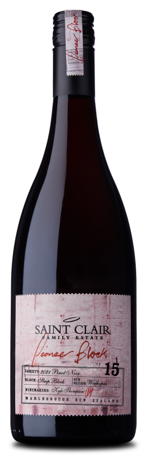 Saint Clair Pioneer Block Pinot Noir – Red Wine 0.75L bottle
