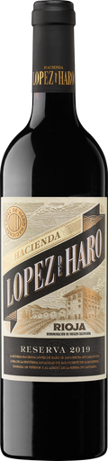 Вино Червено Х.Лопес де Харо Резерва 0.750