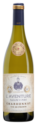 Вино Бяло Л Авантюр Шардоне вин дьо Франс Мадам Вьов Поан 2024 0.750 Вино > Бяло вино