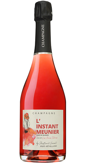 Piot-Sévillano L'Instant Meunier Rosé NV – Rosé Champagne 0.75L bottle