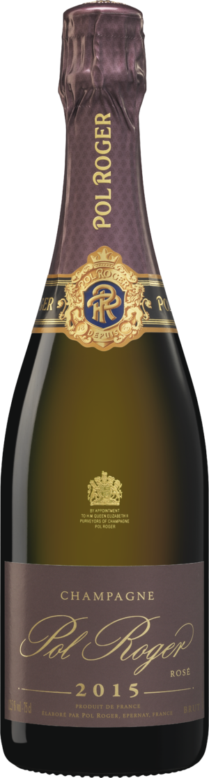 Pol Roger Rosé Vintage 2015 – Champagne 0.75L bottle