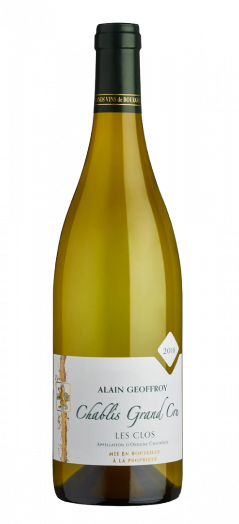 Вино Бяло Алан Жофроа Шабли Гранд Крю 2023 - 0.750 - Champagne Wine Shop